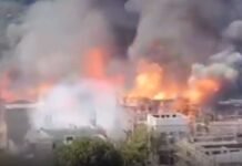 URGENTE: Incêndio de grandes proporções atinge a Globo (veja o vídeo)